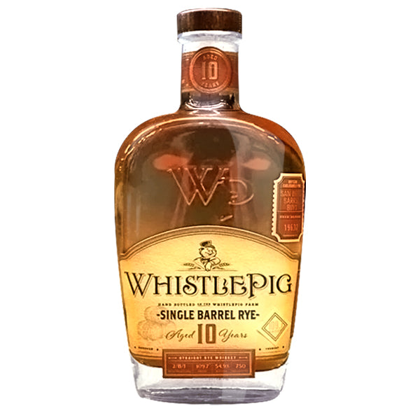 WhistlePig 10 Year ‘San Diego Barrel Boys’ Single Barrel Rye Whiskey 750ml_nestor liquor