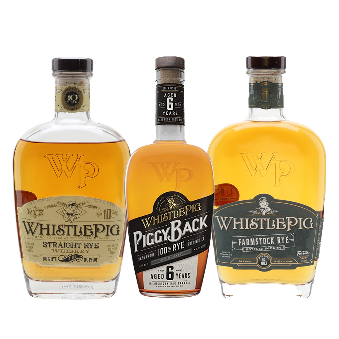 WhistlePig 6 Year+Whistle Pig 10 Year+WhistlePig Farmstock No.003 Special_nestor liquor