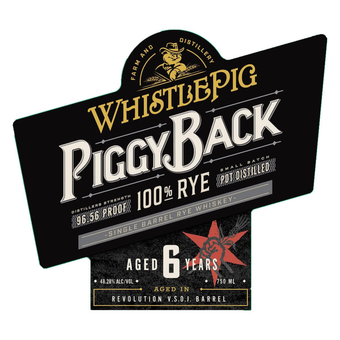 WhistlePig Piggyback 6 Year Old Single Barrel Rye 750ml_nestor liquor