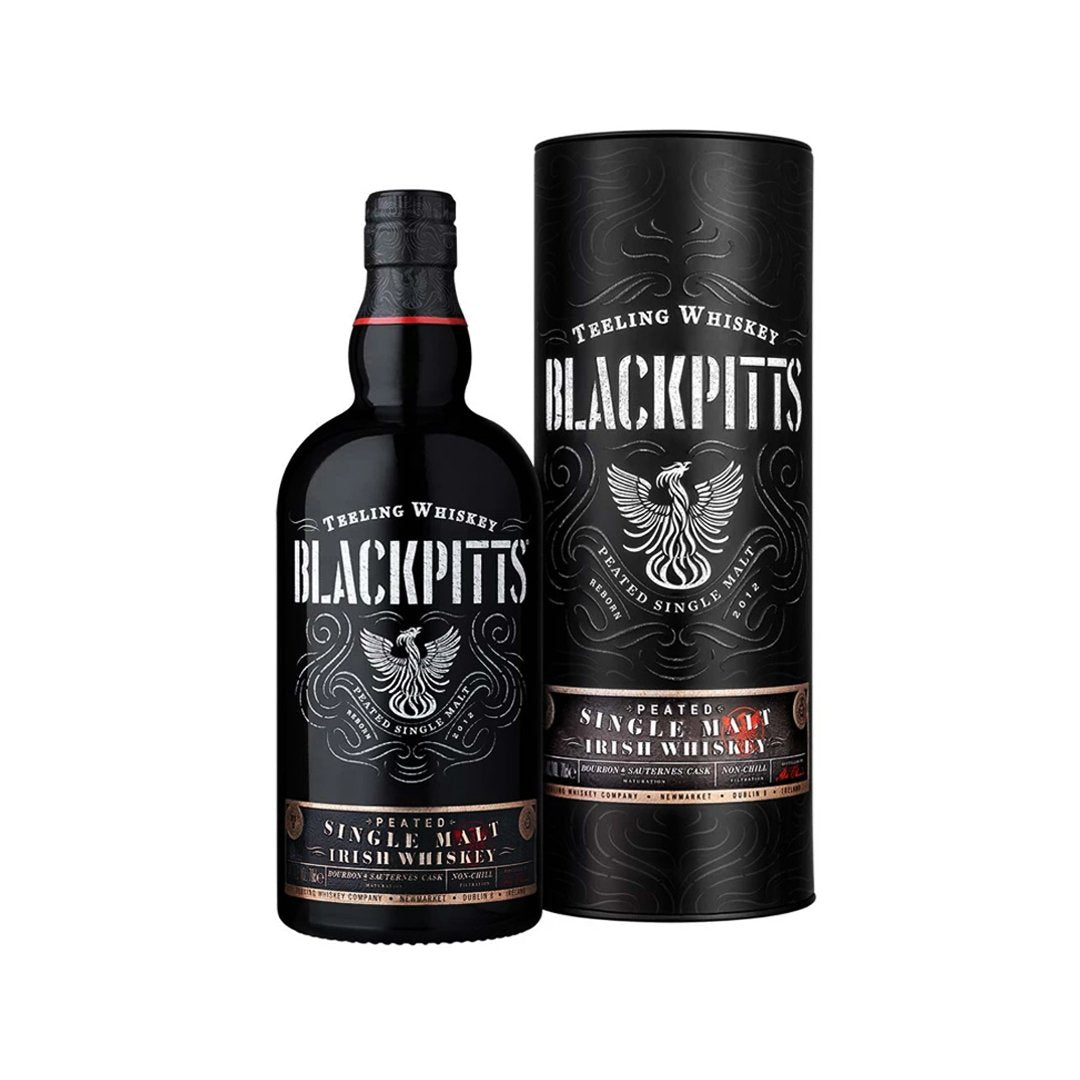 Teeling Blackpitts Peated Single Malt Irish Whiskey 750ml_nestor liquor