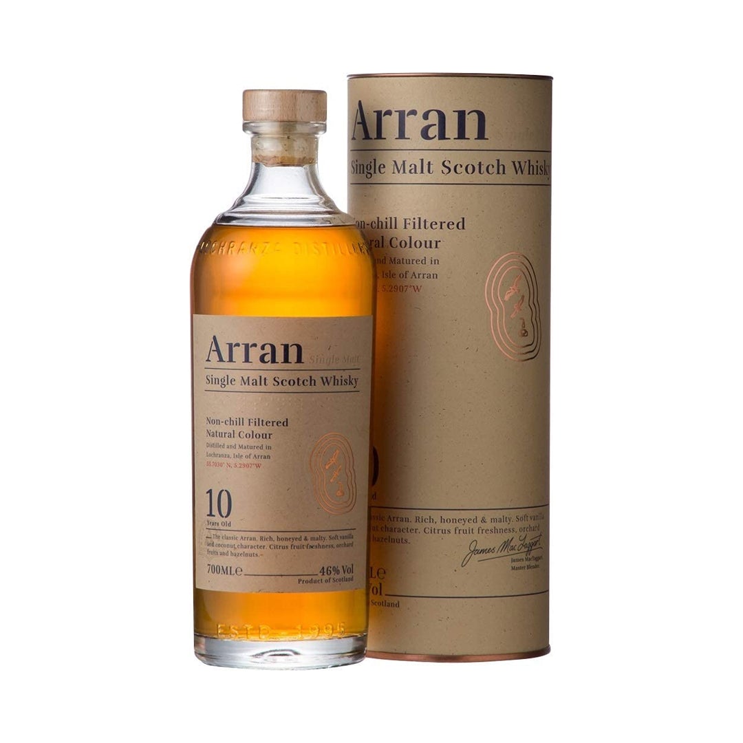 Arran 10 Years Old Single Malt Scotch Whisky 750ml_nestor liquor