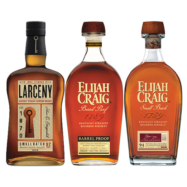 Larceny Small Batch A121+ Elijah Craig Barrel Proof A121 + Elijah Craig Small Batch_nestor liquor