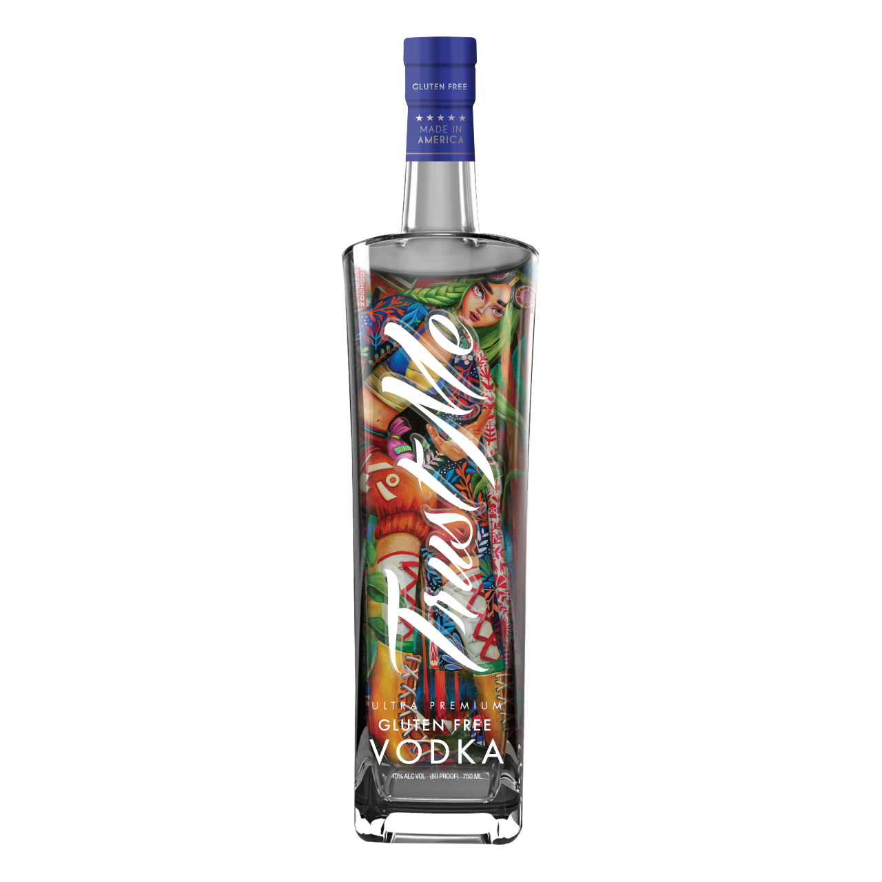 Trust Me Vodka Gluten Free - Artist Series Isabella Addison 750ml - Nestor Liquor