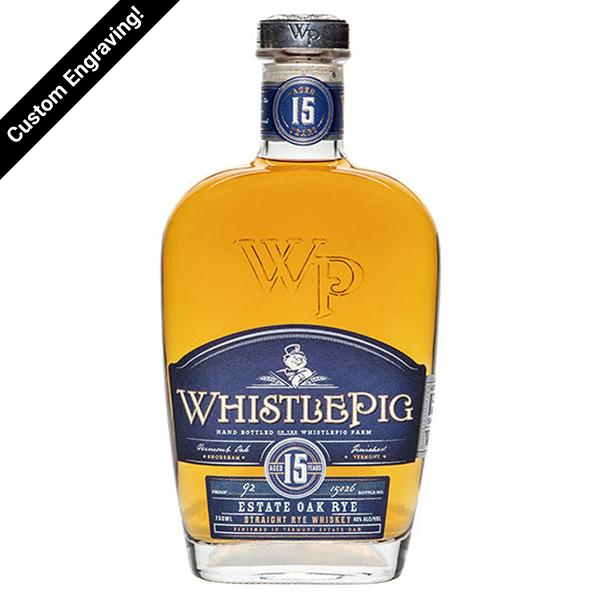 ウイスキー WhistlePig 15 Year Estate Oak Rye Buy WhistlePig Estate Oak Rye 15 Year 750ml - Buy Online │ Nestor