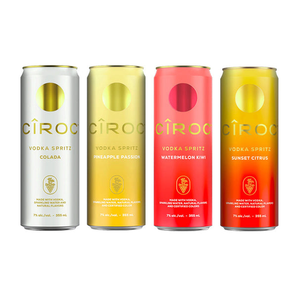 Buy Ciroc Vodka Spritz Variety Pack 4PK Cans - Buy Online