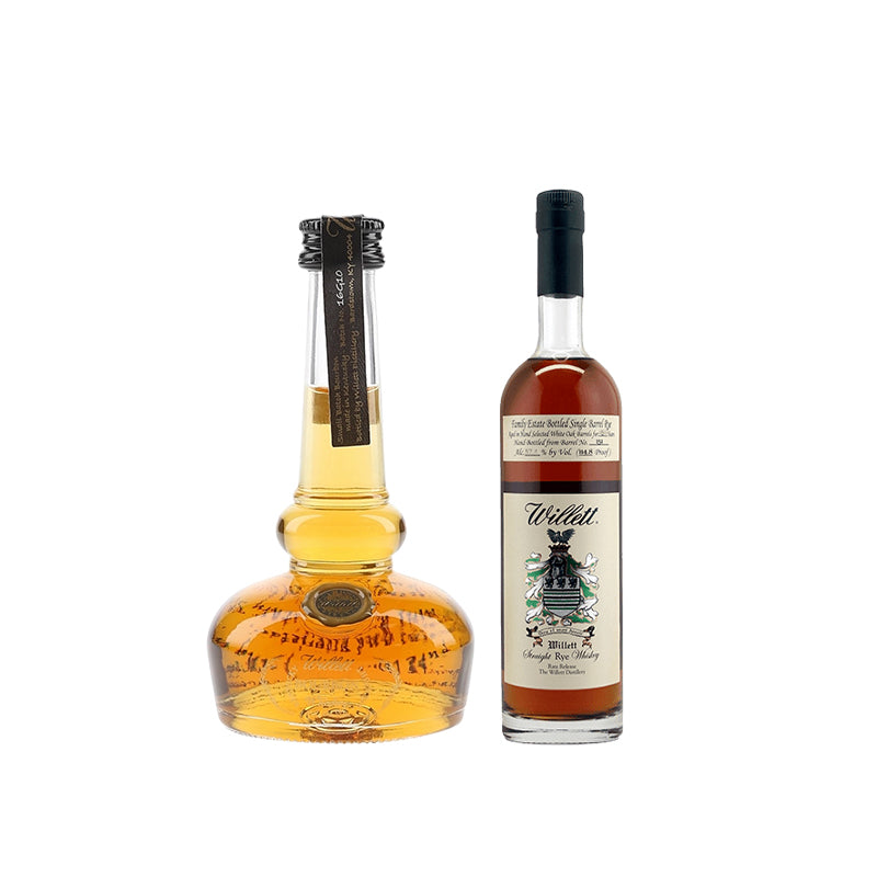 Willet Pot Still Bourbon 50ml and Willet 3-Year-Old Rye 50ml Bundle_nestor liquor